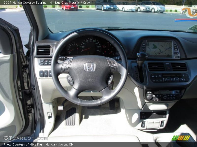 Nimbus Gray Metallic / Gray 2007 Honda Odyssey Touring