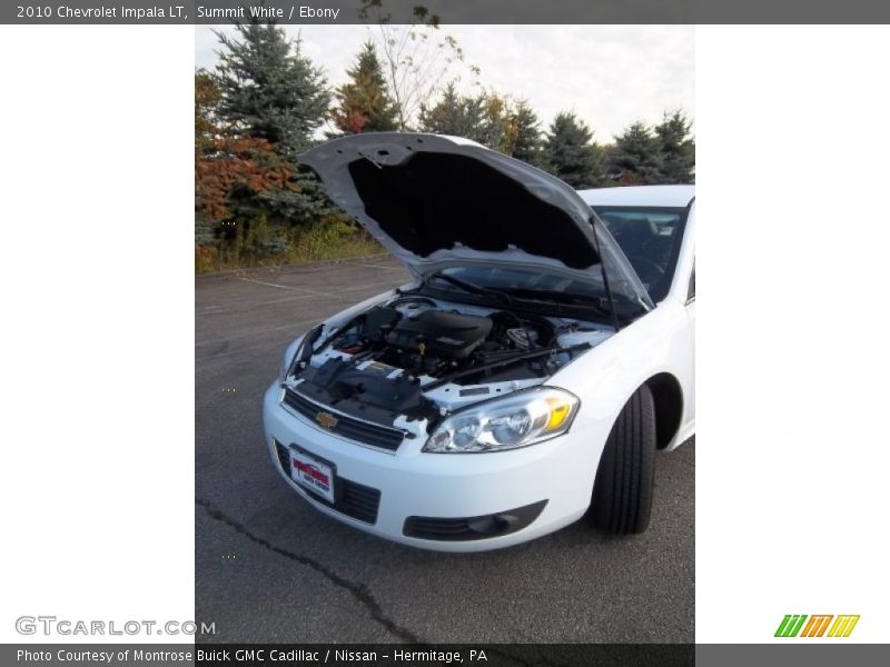 Summit White / Ebony 2010 Chevrolet Impala LT
