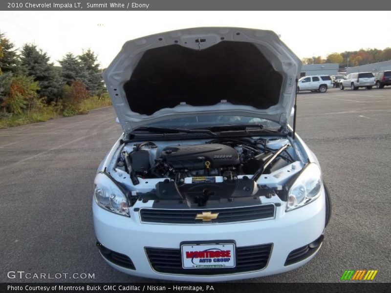Summit White / Ebony 2010 Chevrolet Impala LT
