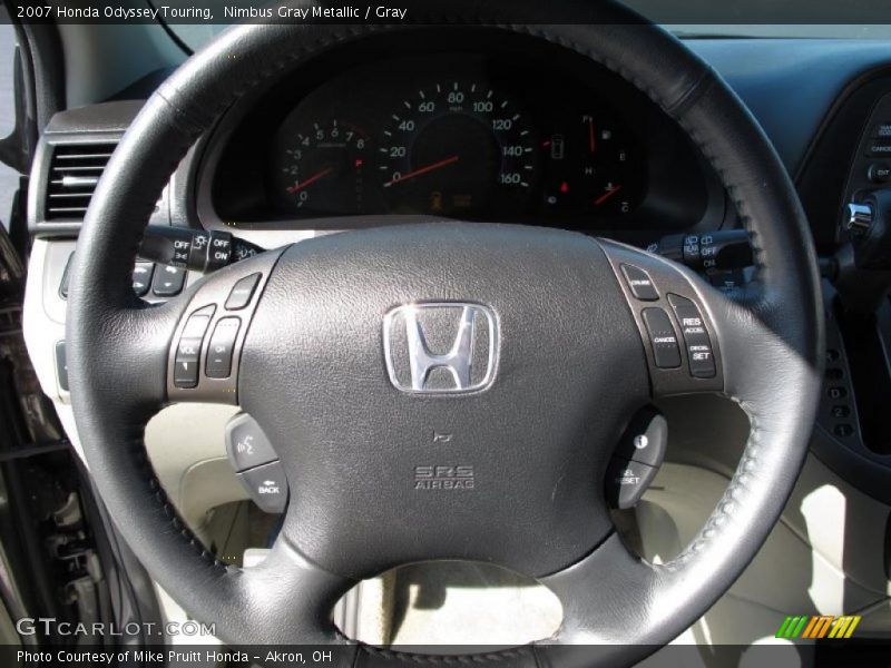 Nimbus Gray Metallic / Gray 2007 Honda Odyssey Touring