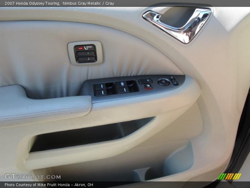 Nimbus Gray Metallic / Gray 2007 Honda Odyssey Touring
