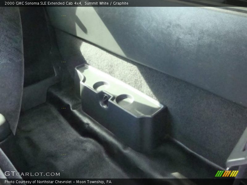 Summit White / Graphite 2000 GMC Sonoma SLE Extended Cab 4x4
