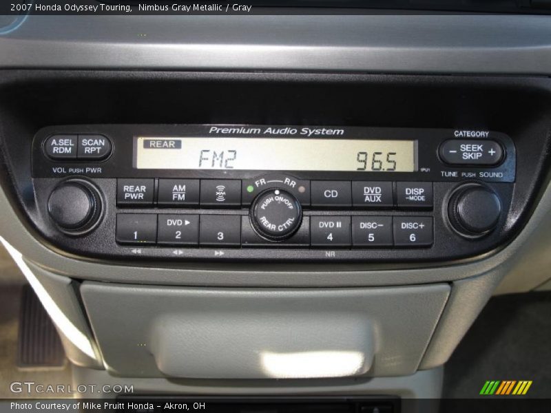Nimbus Gray Metallic / Gray 2007 Honda Odyssey Touring