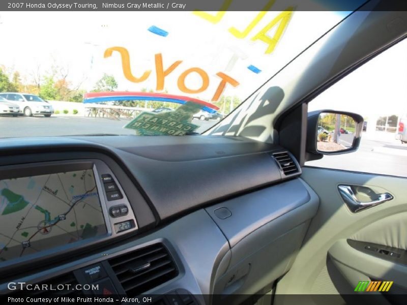 Nimbus Gray Metallic / Gray 2007 Honda Odyssey Touring