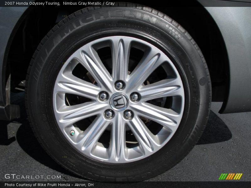 Nimbus Gray Metallic / Gray 2007 Honda Odyssey Touring