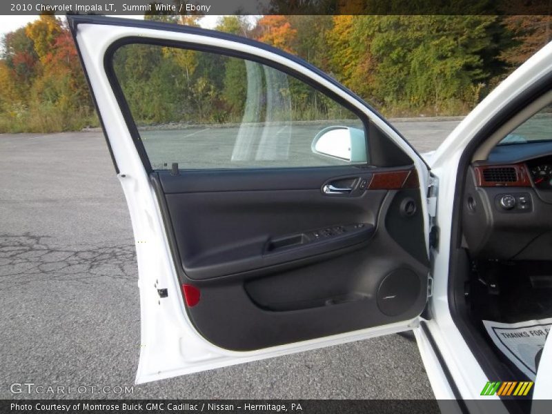 Summit White / Ebony 2010 Chevrolet Impala LT