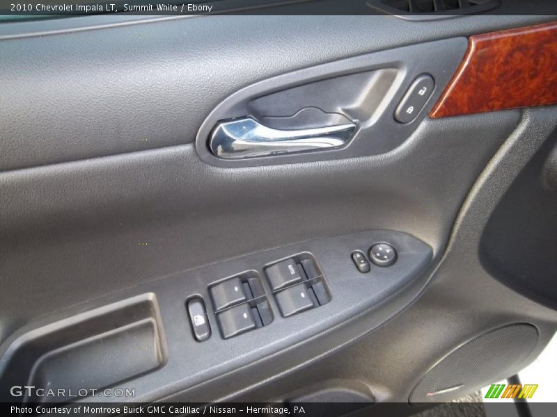 Summit White / Ebony 2010 Chevrolet Impala LT
