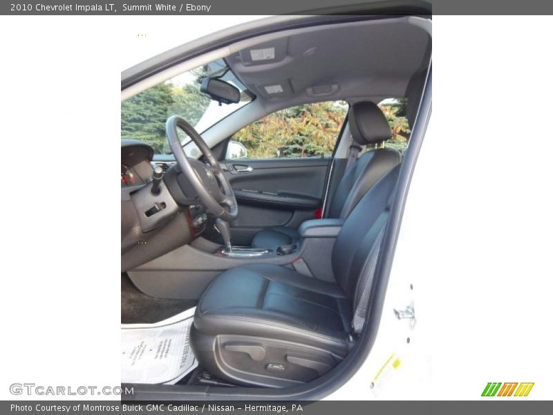Summit White / Ebony 2010 Chevrolet Impala LT
