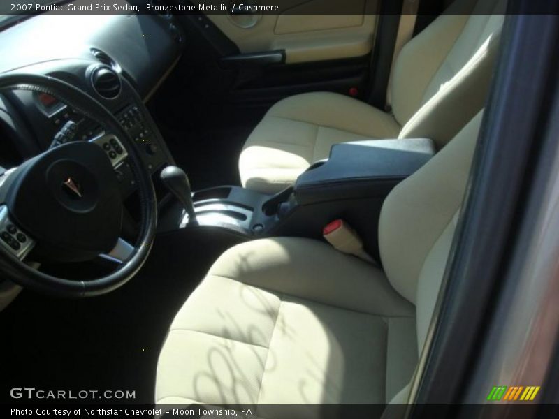 Bronzestone Metallic / Cashmere 2007 Pontiac Grand Prix Sedan