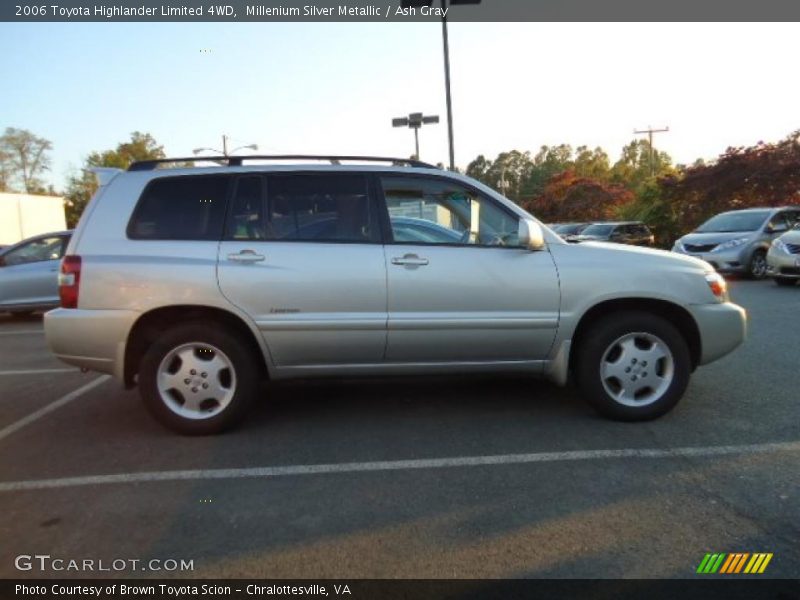 Millenium Silver Metallic / Ash Gray 2006 Toyota Highlander Limited 4WD