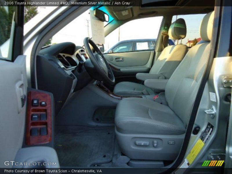Millenium Silver Metallic / Ash Gray 2006 Toyota Highlander Limited 4WD
