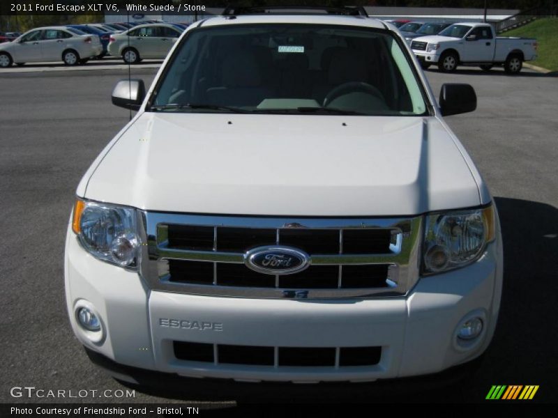 White Suede / Stone 2011 Ford Escape XLT V6