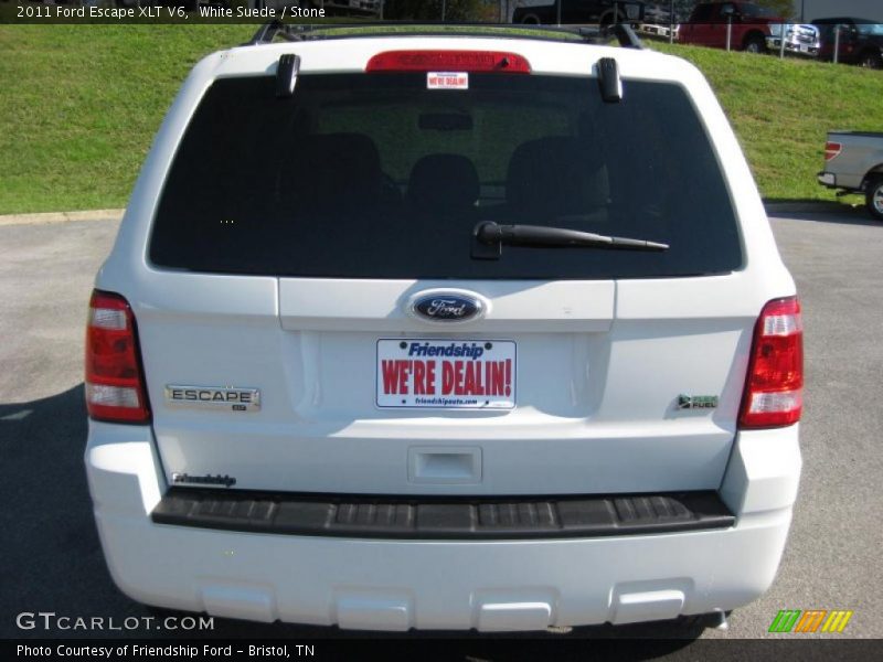 White Suede / Stone 2011 Ford Escape XLT V6