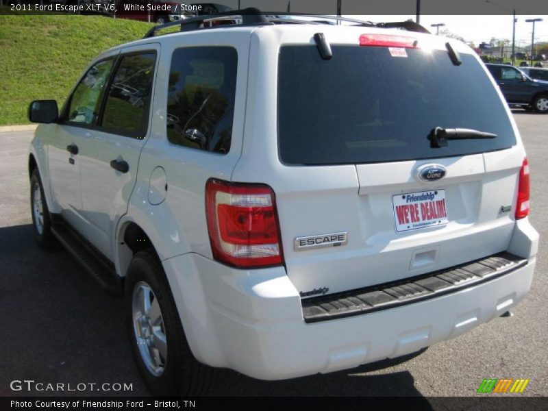 White Suede / Stone 2011 Ford Escape XLT V6