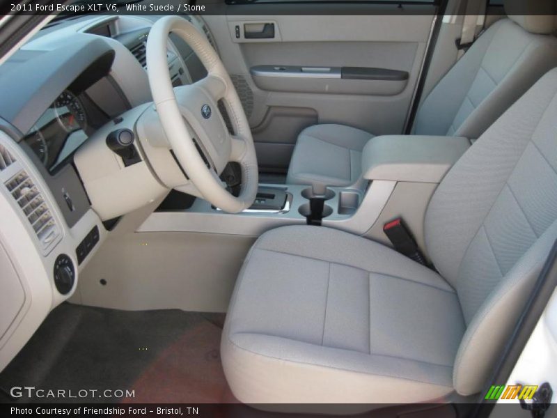  2011 Escape XLT V6 Stone Interior