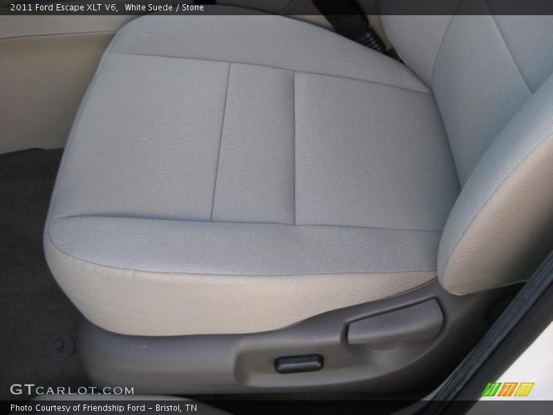 White Suede / Stone 2011 Ford Escape XLT V6