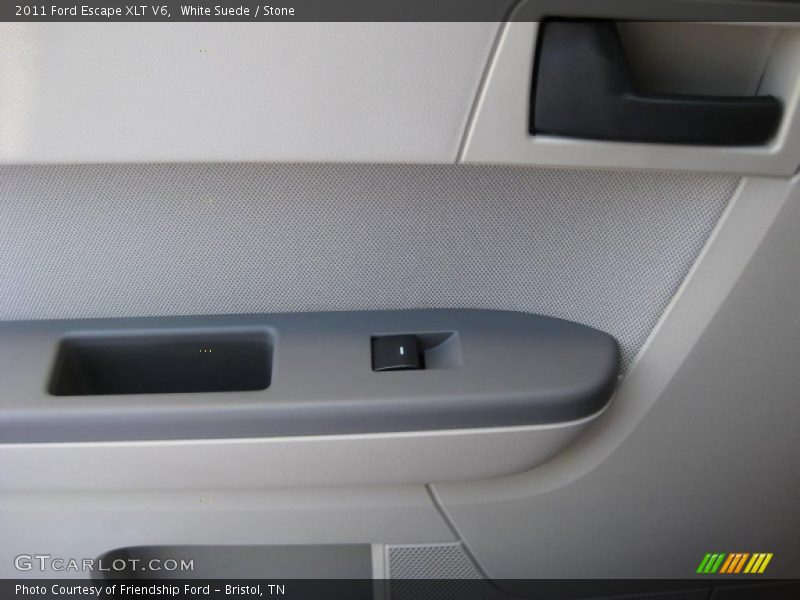 White Suede / Stone 2011 Ford Escape XLT V6