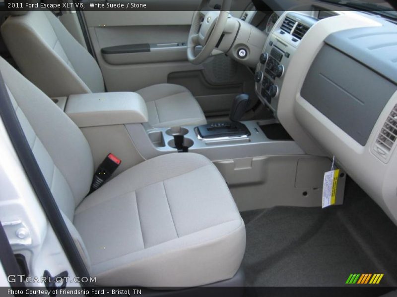 White Suede / Stone 2011 Ford Escape XLT V6