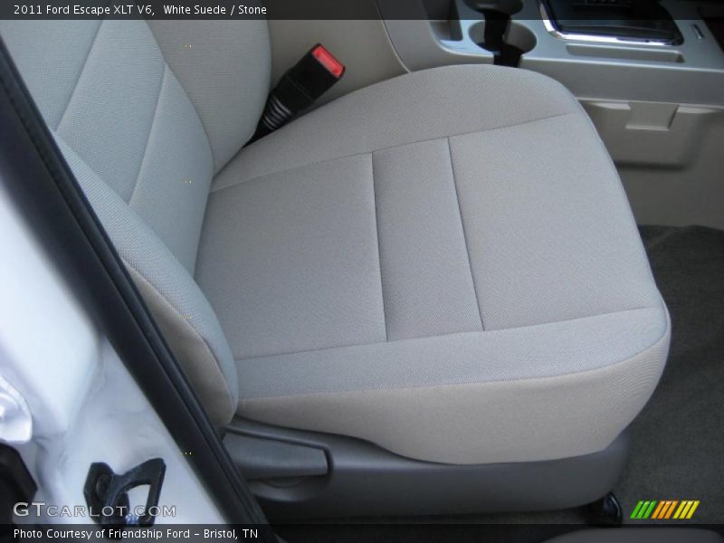 White Suede / Stone 2011 Ford Escape XLT V6