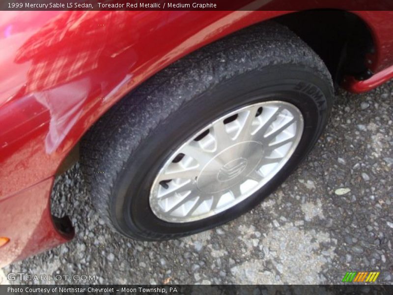 Toreador Red Metallic / Medium Graphite 1999 Mercury Sable LS Sedan