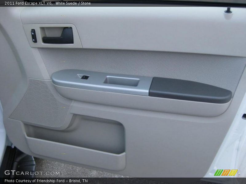 White Suede / Stone 2011 Ford Escape XLT V6