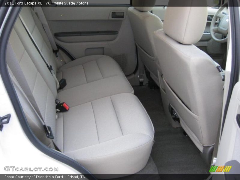 White Suede / Stone 2011 Ford Escape XLT V6