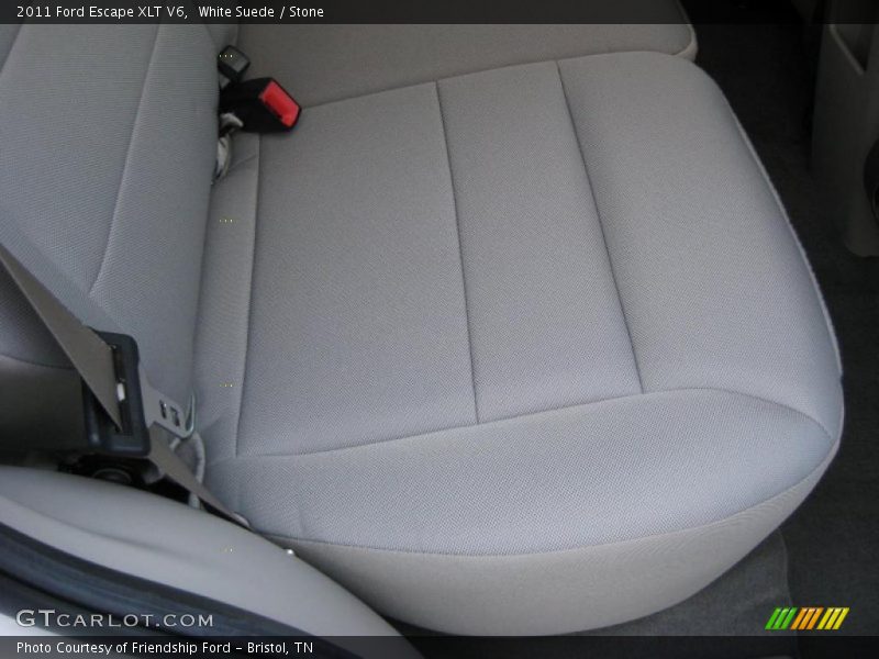White Suede / Stone 2011 Ford Escape XLT V6