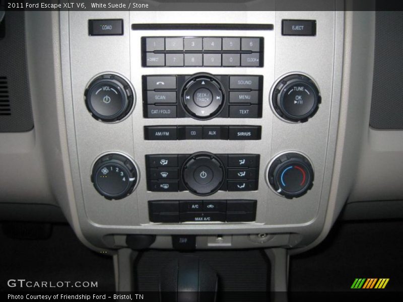 Controls of 2011 Escape XLT V6