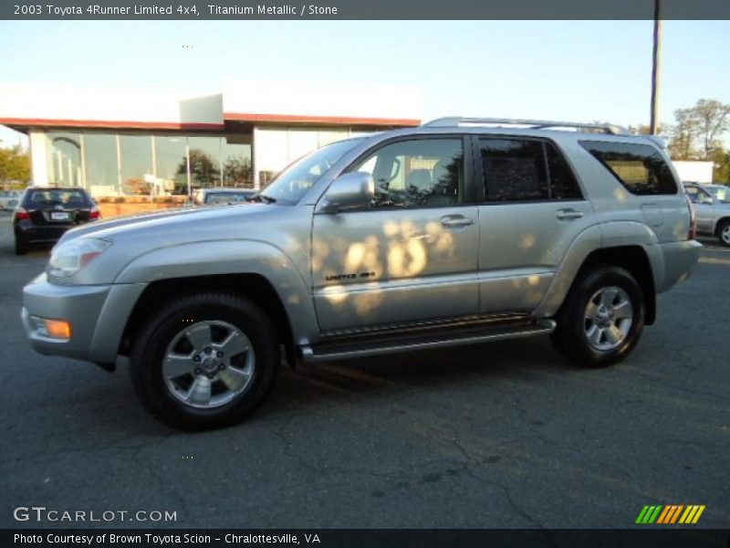 Titanium Metallic / Stone 2003 Toyota 4Runner Limited 4x4