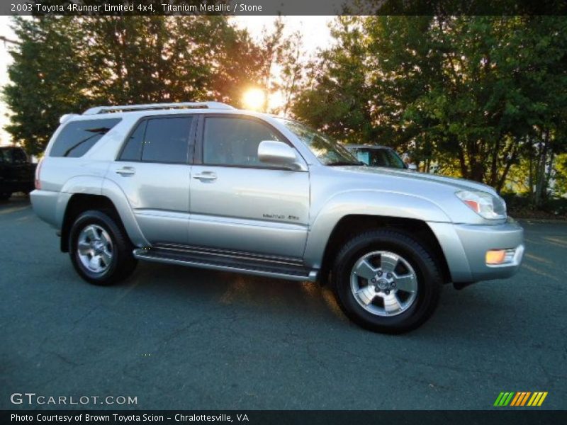 Titanium Metallic / Stone 2003 Toyota 4Runner Limited 4x4