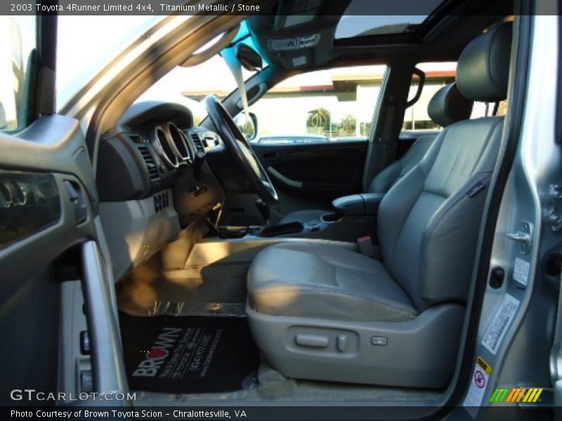 Titanium Metallic / Stone 2003 Toyota 4Runner Limited 4x4