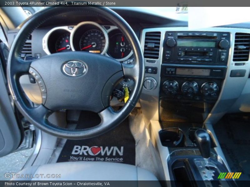 Titanium Metallic / Stone 2003 Toyota 4Runner Limited 4x4