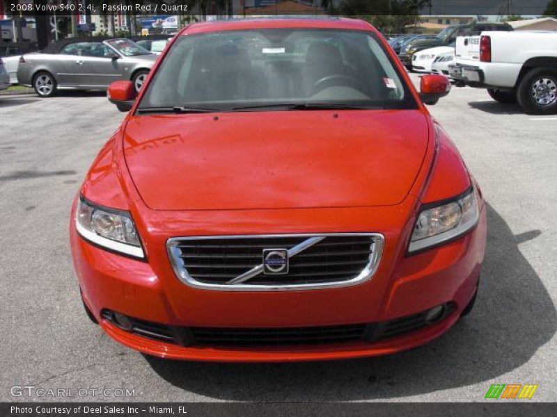 Passion Red / Quartz 2008 Volvo S40 2.4i