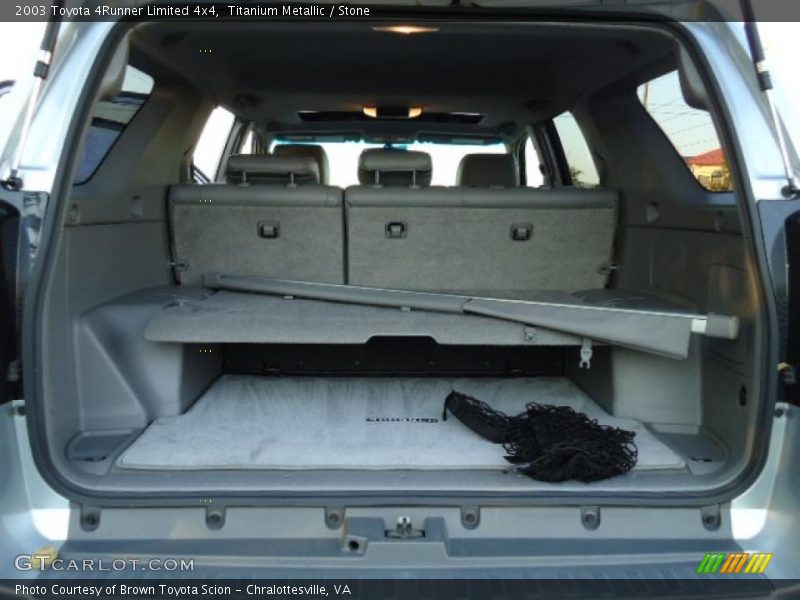  2003 4Runner Limited 4x4 Trunk