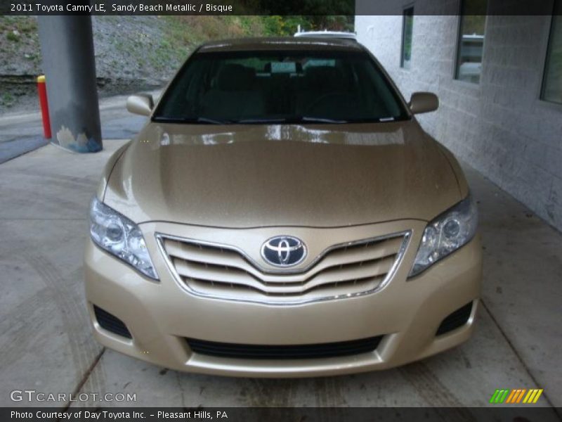 Sandy Beach Metallic / Bisque 2011 Toyota Camry LE