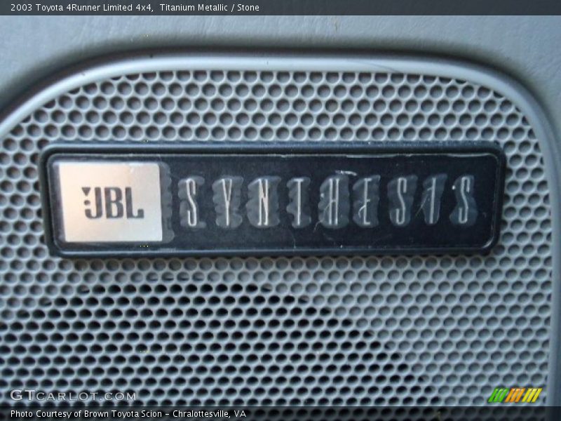 Titanium Metallic / Stone 2003 Toyota 4Runner Limited 4x4
