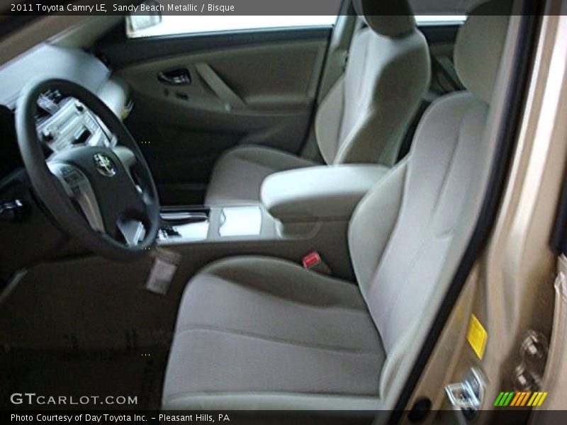 Sandy Beach Metallic / Bisque 2011 Toyota Camry LE