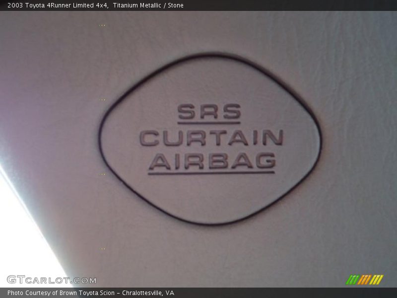 Titanium Metallic / Stone 2003 Toyota 4Runner Limited 4x4