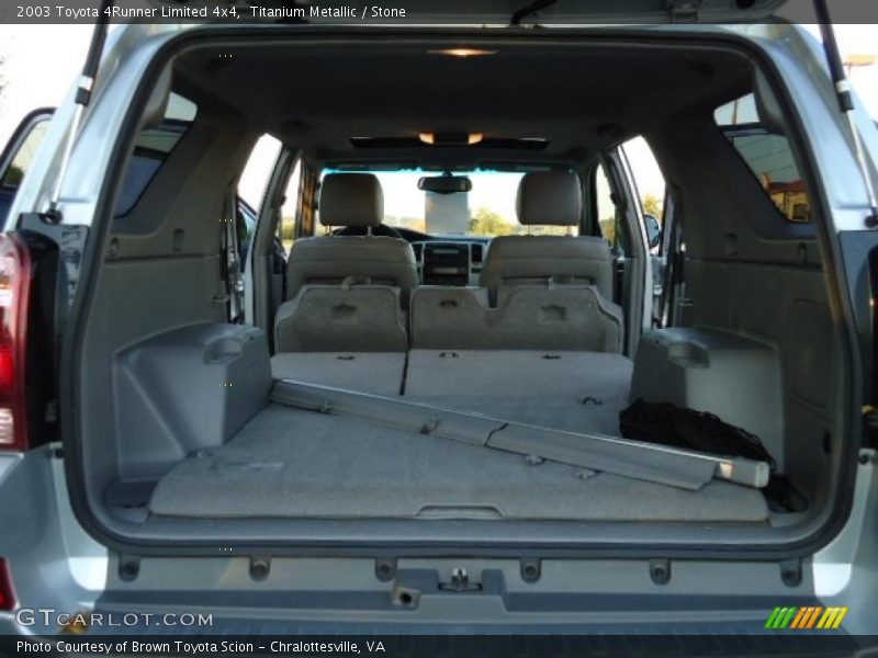  2003 4Runner Limited 4x4 Trunk