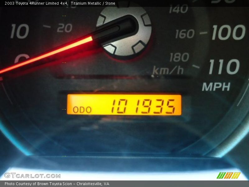 Titanium Metallic / Stone 2003 Toyota 4Runner Limited 4x4