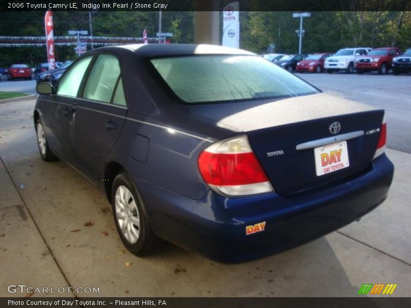 Indigo Ink Pearl / Stone Gray 2006 Toyota Camry LE