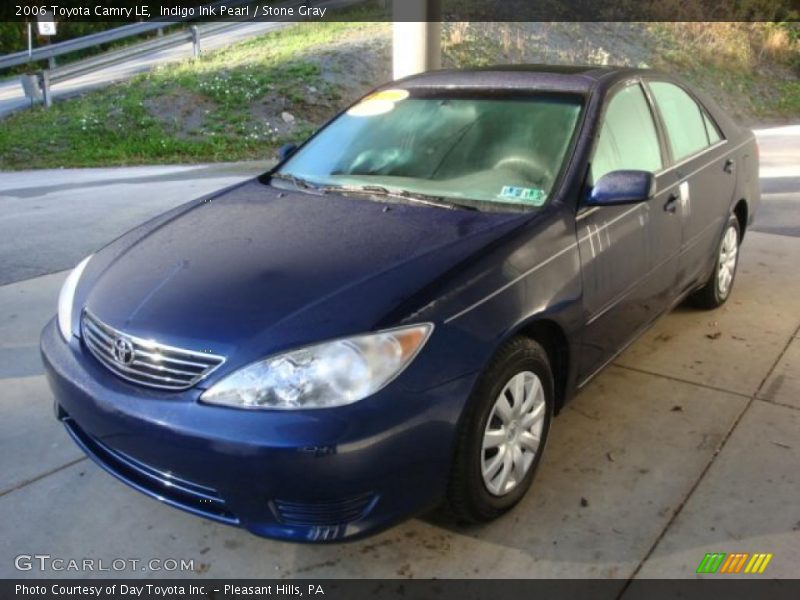 Indigo Ink Pearl / Stone Gray 2006 Toyota Camry LE