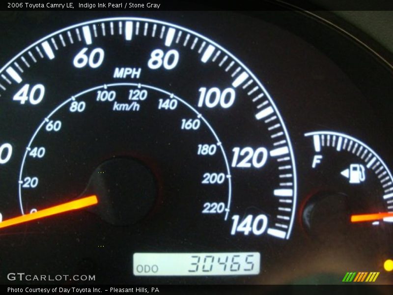 Indigo Ink Pearl / Stone Gray 2006 Toyota Camry LE