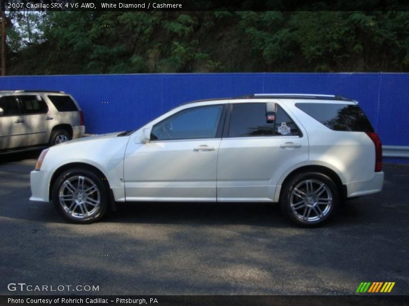 White Diamond / Cashmere 2007 Cadillac SRX 4 V6 AWD