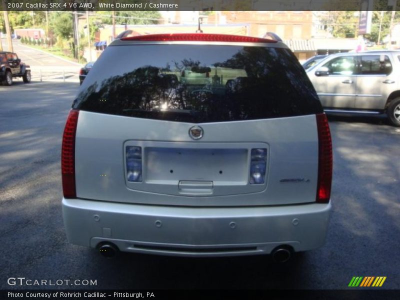 White Diamond / Cashmere 2007 Cadillac SRX 4 V6 AWD