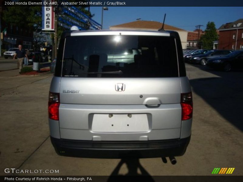 Alabaster Silver Metallic / Gray/Black 2008 Honda Element EX AWD