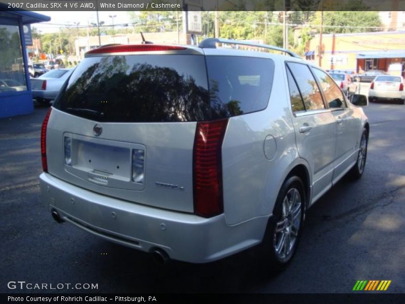 White Diamond / Cashmere 2007 Cadillac SRX 4 V6 AWD