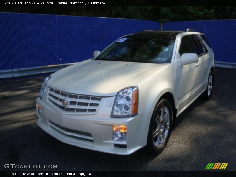 White Diamond / Cashmere 2007 Cadillac SRX 4 V6 AWD