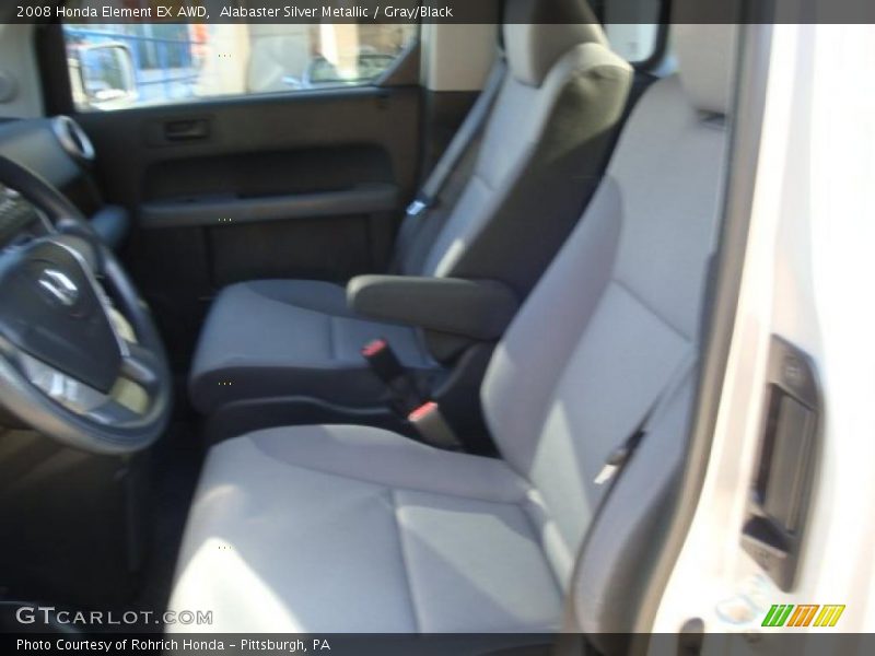 Alabaster Silver Metallic / Gray/Black 2008 Honda Element EX AWD