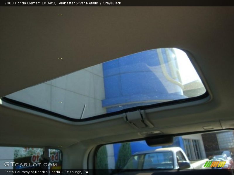 Alabaster Silver Metallic / Gray/Black 2008 Honda Element EX AWD